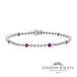 Sophie Ruby 18ct White Gold Diamond Bracelet