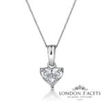 Jenna 18ct White gold Diamond Necklace